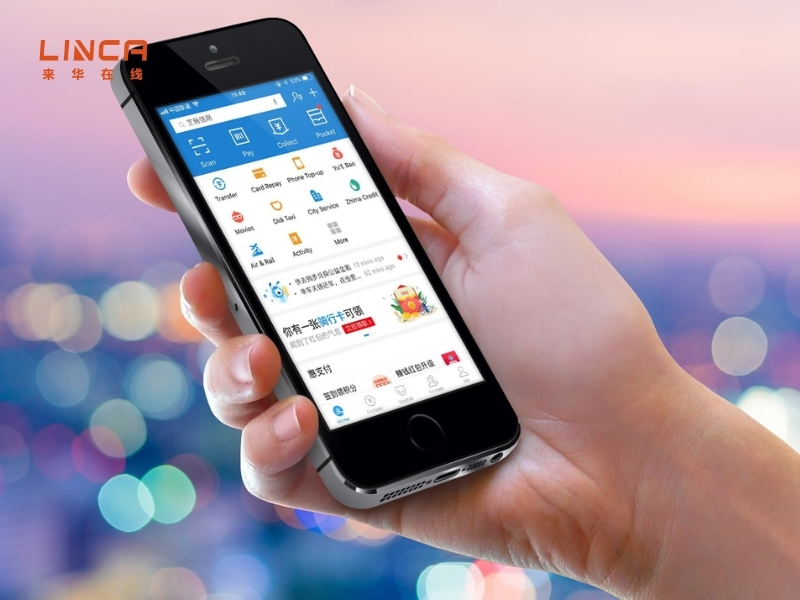 Ứng dụng chuyển tiền Alipay